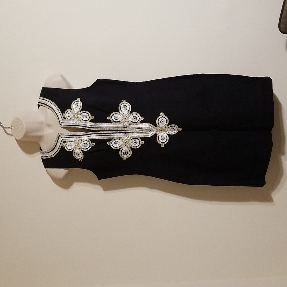 💃🕺Hp💃🕺Lilly pulitzer black Mila shift dress - Picture 6 of 17